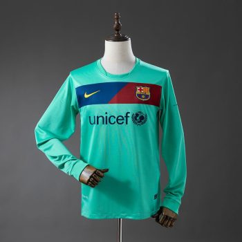 10/11 Barcellona Away Manica Lunga