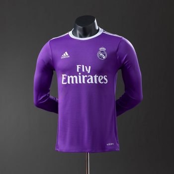 16/17 Real Madrid Away Manica Lunga