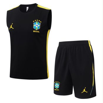 26/27 Brasile Training Kit Nero/Giallo